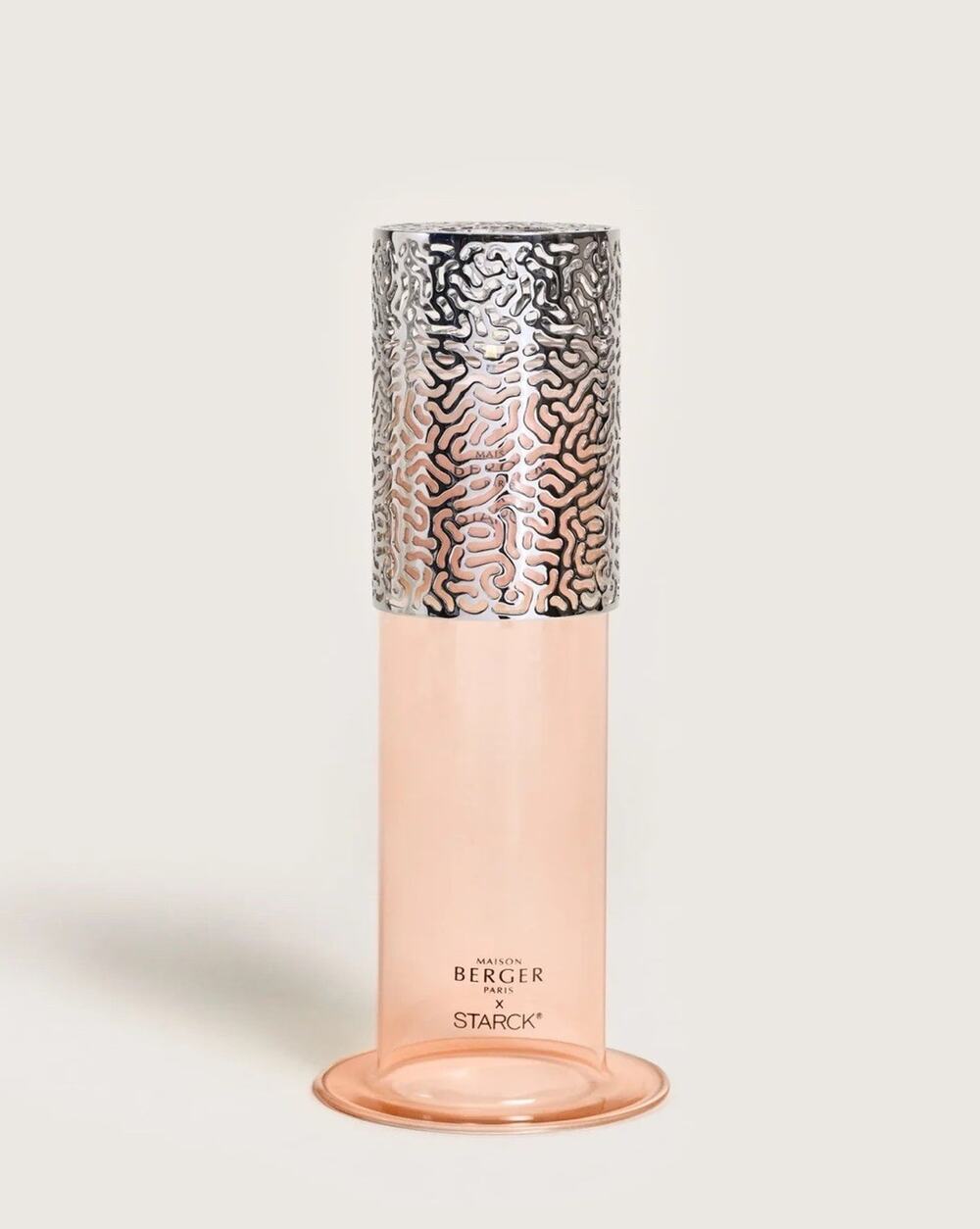Maison Berger x Philippe Starck Tealight Candle Holder Pink Silver Collaboration